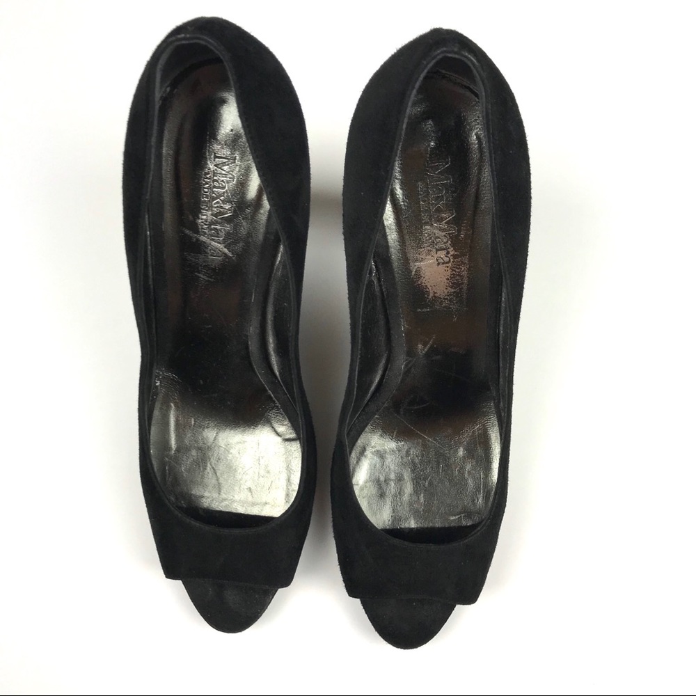 Authentic• MaxMara • peep toe heels